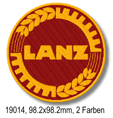 Pin Lanz Logo Emblem Messingfarben Ansteckpin Metall Traktor Trecker Kult  #EE1 
