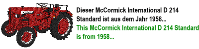 McCormick International D 214 Standard
