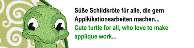 Schildkröte Applikation