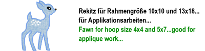 Rehkitz Applikation