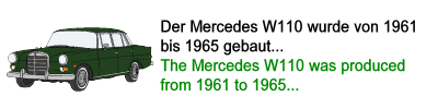 Mercedes Benz W110