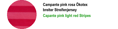Campante pink rosa Ökotex