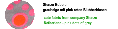 Stenzo Bubbles - grau pink