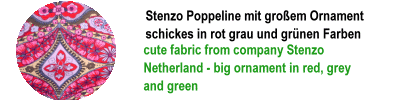 Stenzo Poppeline grün mit Ornament