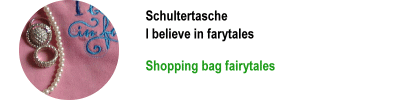 Schultertasche Fairytales