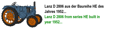 Lanz D2806 HE, 1952