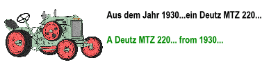 Deutz MTZ 220, 1930