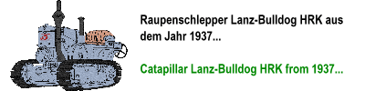 Lanz-Bulldog HRK, 1937
