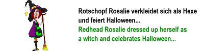 Rosalie goes Halloween
