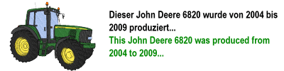 John Deere 6820