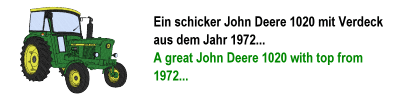 John Deere 1020
