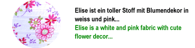 Elise, weiss-pink