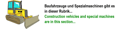 Baufahrzeuge / Construction Vehicles